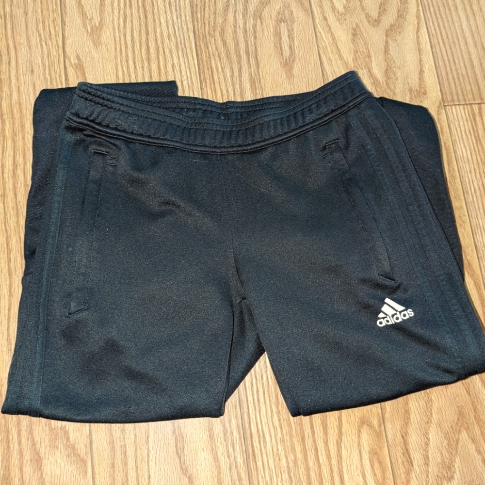 Adidas Black and White Pants
